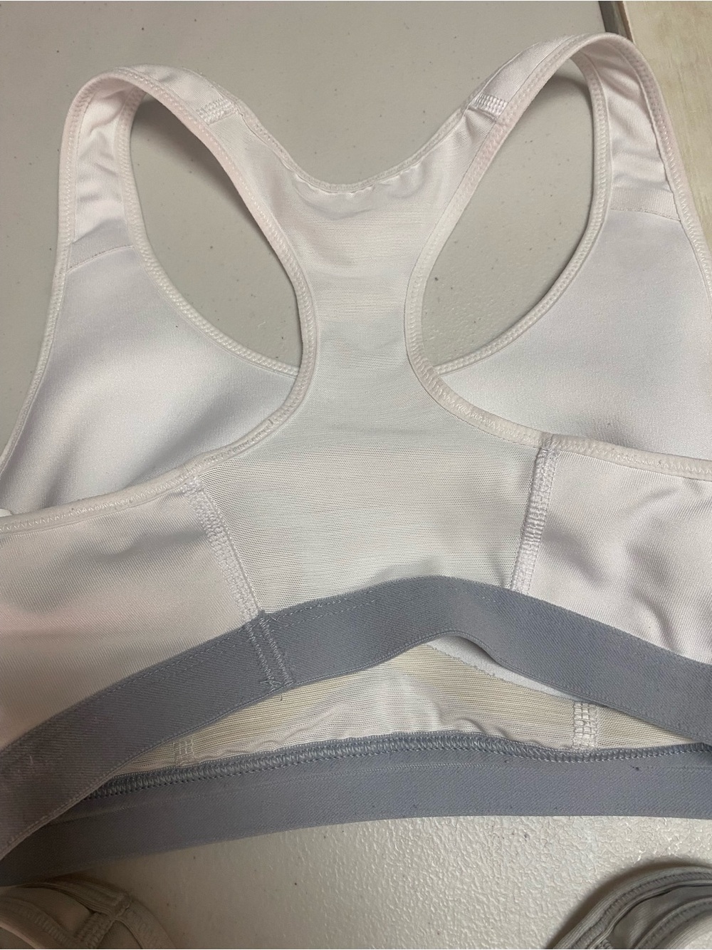 Nike Sports Bra Set - Red, White & Gray Mix - Picture 13 of 16